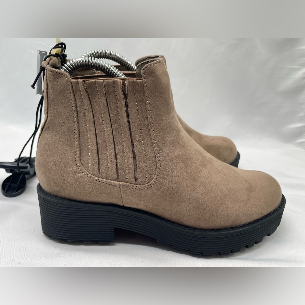 Primark Brown Suede Ankle Boots Booties Size 5 Women’s NWT